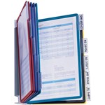 DURABLE VARIO WALL DISPLAY 10 PANELS A4 ASSORTED