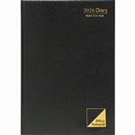 OFFICE NATIONAL 2022 DIARY WEEK TO VIEW 1 HOUR A5 BLACK