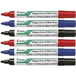 PILOT WYTEBORD WHITEBOARD MARKER BULLET 40MM ASSORTED WALLET 6