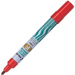 PILOT SCAF SUPER COLOUR PERMANENT MARKER BULLET 10MM RED BOX 12