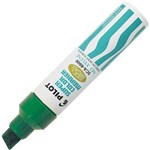 PILOT SCA6600 SUPER COLOUR JUMBO PERMANENT MARKER CHISEL BROAD 100MM GREEN BOX 12