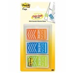 POSTIT 682SHOBL SIGN HERE FLAGS BRIGHT ASSORTED PACK 60