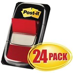 POSTIT 680324CP FLAGS GREEN CABINET PACK 24