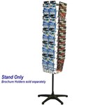 JPM ROTARY DISPLAY STAND SETUP ONLY 4 SIDED BLACKSILVER