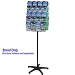 JPM ROTARY DISPLAY STAND SETUP ONLY 3TIER 2 SIDED SILVER