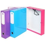 MARBIG BOX FILE HEAVY DUTY 75MM FOOLSCAP PURPLE