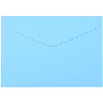 COLOURFUL DAYS C6 FESTIVE ENVELOPES PLAINFACE MOIST SEAL 110GSM 114 X 162MM PALE BLUE PACK 15