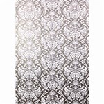 COLOURFUL DAYS PRINTED PAPER DAMASK DESIGN 90GSM A4 BLACK PACK 10