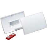 DURABLE NAME BADGE WITH MAGNET BOX 10