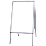 MANHATTAN SNAP FRAME AFRAME DOUBLE SIDED A1 SILVERCLEAR