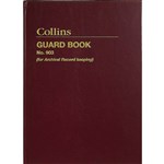 COLLINS 9970 GUARD BOOK MINUTE RECORD 300 PAGE 335 X 240MM BURGUNDY
