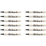 ARTLINE SUPREME BRUSH MARKER 5MM BLACK BOX 12