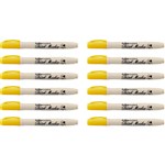 ARTLINE SUPREME BRUSH MARKER 5MM YELLOW BOX 12