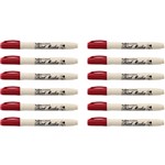 ARTLINE SUPREME BRUSH MARKER 5MM DARK RED BOX 12