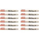 ARTLINE SUPREME BRUSH MARKER 5MM APRICOT BOX 12