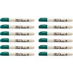 ARTLINE SUPREME BRUSH MARKER 5MM DARK GREEN BOX 12