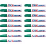 ARTLINE 400 PAINT MARKER BULLET 23MM GREEN BOX 15