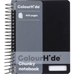 COLOURHIDE MY CHUNKY NOTEBOOK 400 PAGE NAVY
