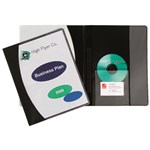 MARBIG PREMIER FLAT FILE A4 BLACK