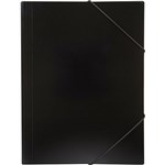 MARBIG SOFT TOUCH DOCUMENT WALLET A4 BLACK