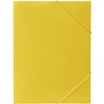 MARBIG SOFT TOUCH DOCUMENT WALLET A4 LEMON