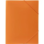 MARBIG SOFT TOUCH DOCUMENT WALLET A4 ORANGE