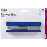 REXEL RUNWAY BLOC FULL STRIP STAPLER BLUE