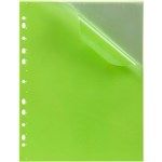 MARBIG SOFT TOUCH BINDER DISPLAY BOOK NONREFILLABLE 10 POCKET A4 LIME