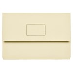 MARBIG SLIMPICK DOCUMENT WALLET FOOLSCAP BUFF