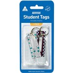 KEVRON ID59 PHOTO LONG KEYTAGS OBLONG PRINT ASSORTED PACK 2