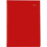 CUMBERLAND 2022 SOHO SPIRAL DIARY PVC WEEK TO VIEW 1 HOUR A4 RED
