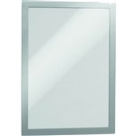DURABLE DURAFRAME MAGNETIC FRAME A3 SILVER PACK 5