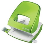 LEITZ NEXXT WOW PUNCH 2 HOLE 30 SHEET APPLE GREEN