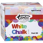 TEXTA CHALK DUSTLESS WHITE PACK 100