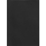 REXEL BINDING COVER LEATHERGRAIN 250GSM A4 BLACK PACK 100