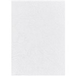 REXEL BINDING COVER LEATHERGRAIN 250GSM A4 WHITE PACK 100
