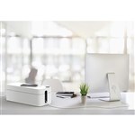 DURABLE CAVOLINE CABLE MANAGEMENT BOX SMALL GREY