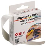COLOP EMARK ENDLESS LABEL 14MM X 8M GLOSS WHITE