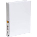 MARBIG CLEARVIEW INSERT RING BINDER 4D 25MM A4 WHITE