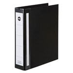 MARBIG ENVIRO WIDE CAPACITY RING BINDER PE 3D 50MM A4 BLACK