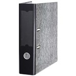 MARBIG LEVER ARCH FILE 75MM A4 MOTTLE BLACK