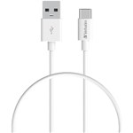 VERBATIM CHARGE AND SYNC CABLE USBA TO USBC 2M WHITE