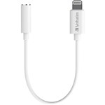 VERBATIM AUDIO JACK CABLE LIGHTNING TO 35MM 100MM WHITE
