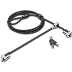 KENSINGTON N17 DUAL HEAD LAPTOP LOCK DELL WEDGE SHAPE SLOT