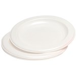 MARBIG DISPOSABLE PLASTIC PLATE 260MM PACK 25
