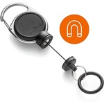 DURABLE RETRACTABLE REEL FOR SANITISER BLACK