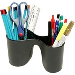 MARBIG ENVIRO DUO PENCIL CUP BLACK
