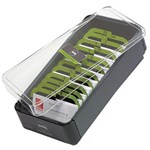 MARBIG BUSINESS CARD BOX 400 CAPACITY BLACK
