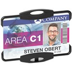 DURABLE ECO ID CARD HOLDER 1 CARD CAPACITY BLACK PACK 10