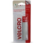 VELCRO BRAND   REMOVABLE MOUNTING STRIPS 88 X 19MM PACK 4